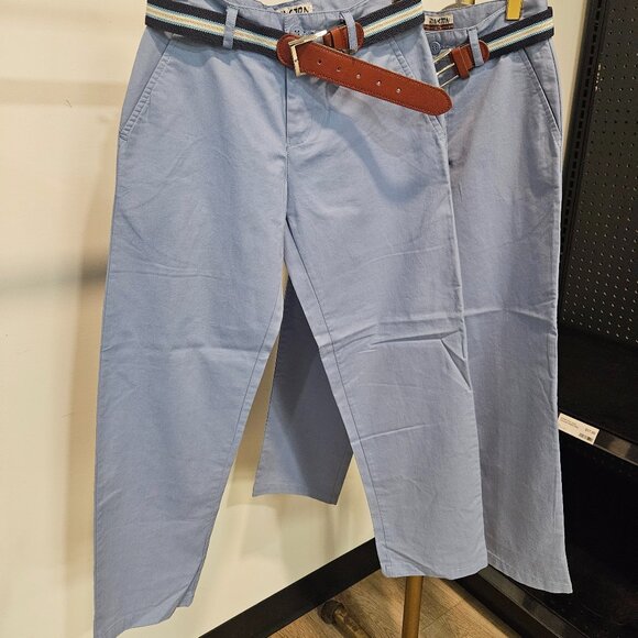 Other - Prinston Chinos Boys Blue Pants w Belt US 10